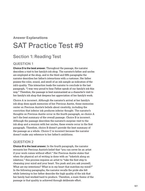 New SAT Reading Practice Test 9: Social Learning Drives .